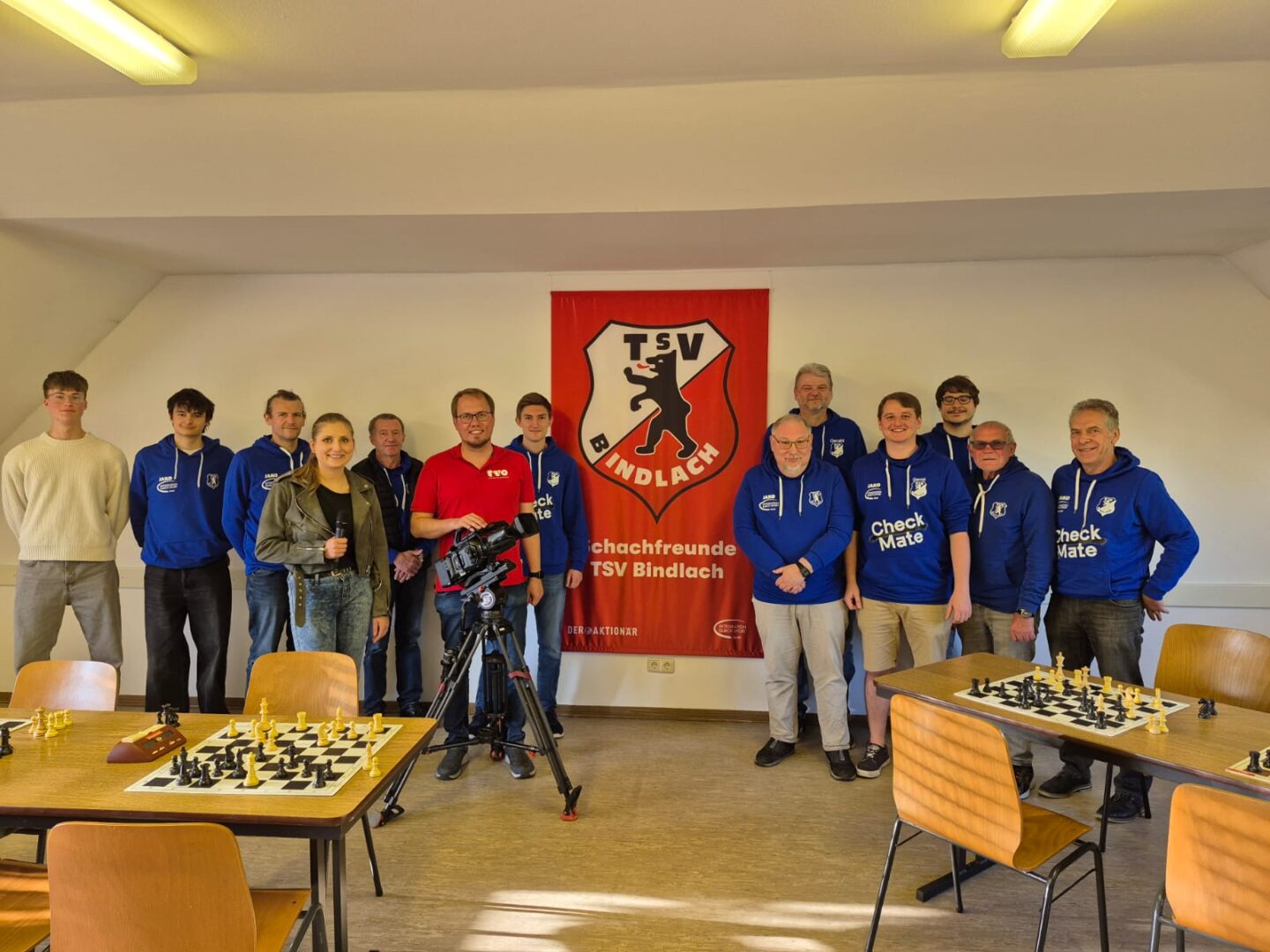 Schachabteilung berühmt?! – Wir sind im Fernsehen! – TVO lernt Schach in Bindlach kennen.