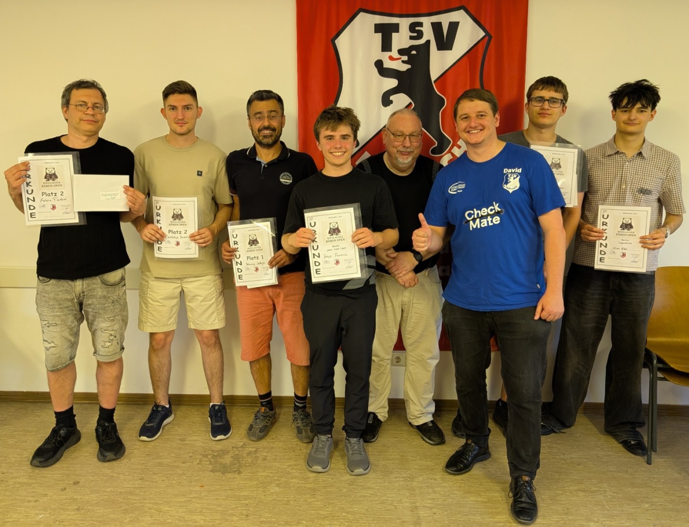 Behrang Sadeghi gewinnt Bindlacher Bärenopen